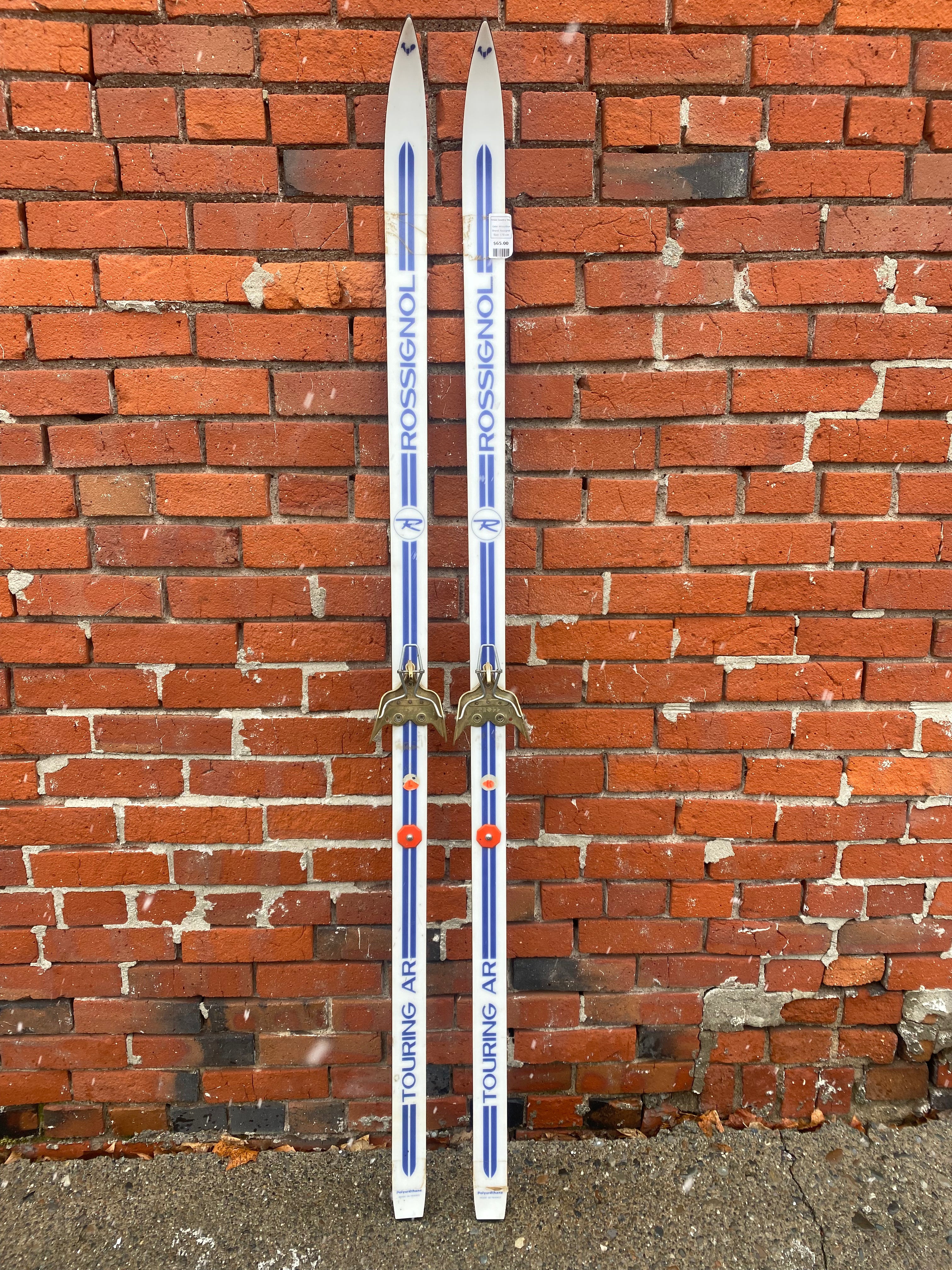 Rossignol Touring AR Waxless No Wax Cross Country Skis - White/Blue, 1