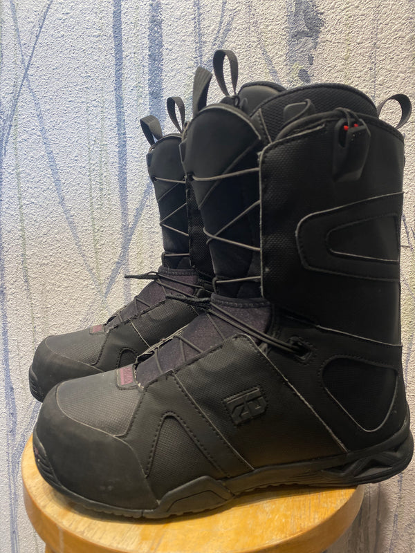 Salomon Fusion F 2.0 Snowboard Boots - Black, Mens 11