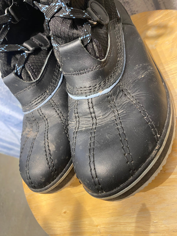 L.L. Bean Primaloft 200 Gram Carrabassett Fur Snow Boots Black Wome