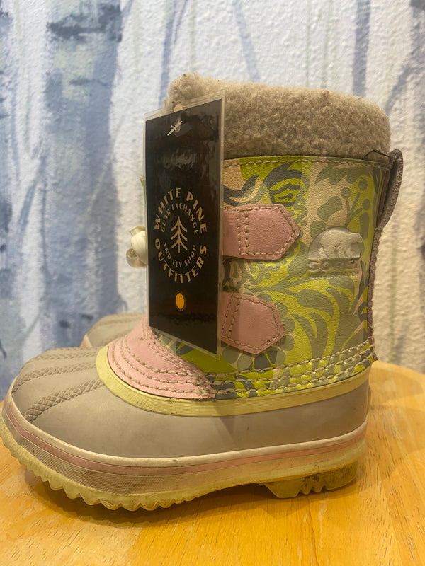 Sorel Snow Boots - Gray, Y 8
