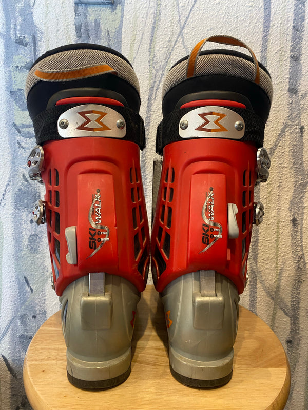 Garmont Alpine Ski Boots - Grey/Red, 27