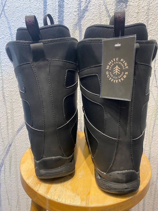 Salomon Fusion F 2.0 Snowboard Boots - Black, Mens 11