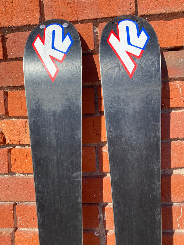 K2 Apache Recon Mod Technology Alpine Skis - White/Silver, 160 cm K2 Apache Recon Mod Technology Alpine Skis - White/Silver, 160 cm