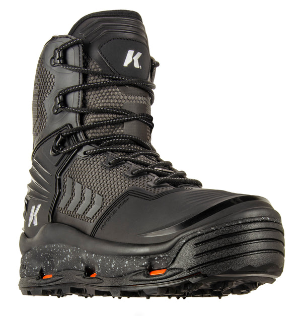 Korkers River Ops Wading Boots - Black, Mens 9