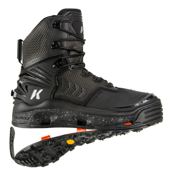 Korkers River Ops Wading Boots - Black, Mens