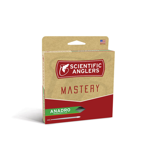 Scientific Anglers Mastery Anadro Fly Line - Green/Yellow, WF6F